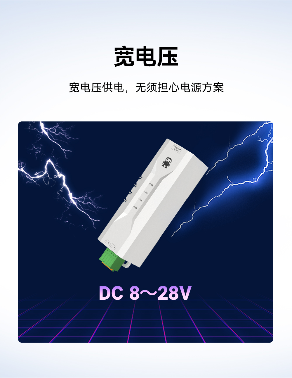ECAN-E02 工業(yè)級CAN-bus轉以太網(wǎng)轉換器模組 (10)